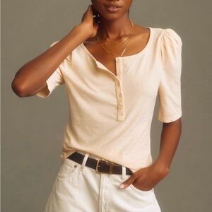 Anthropologie Henley Top
